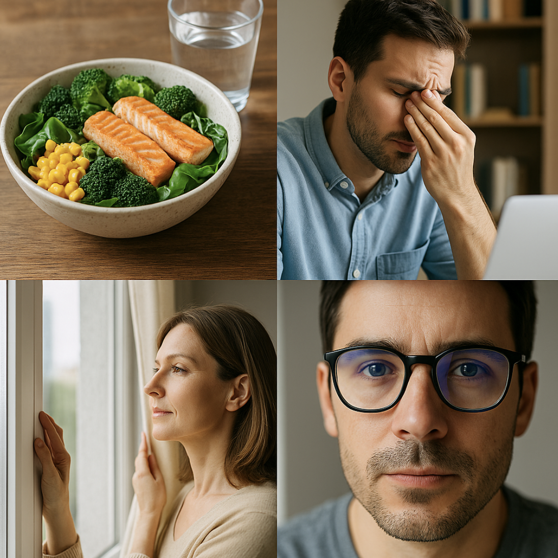 건강관 눈 관리와 관련한 이미지