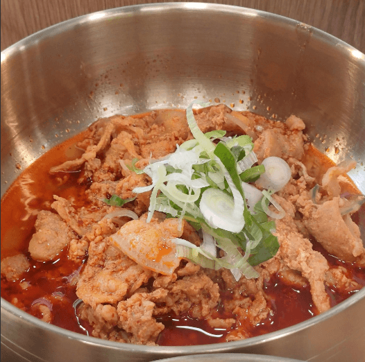 판매 음식들 사진