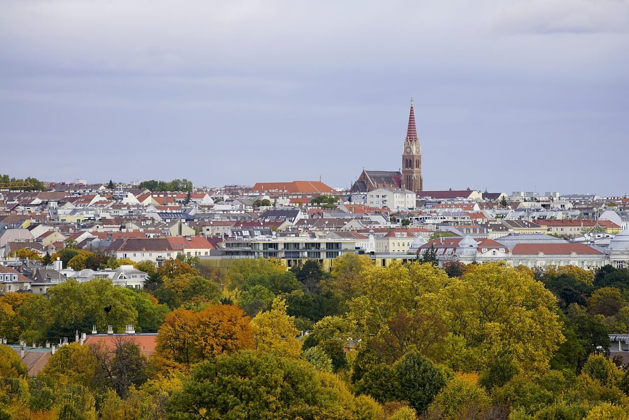 영화 비포 선라이즈 촬영지 오스트리아 빈 전경