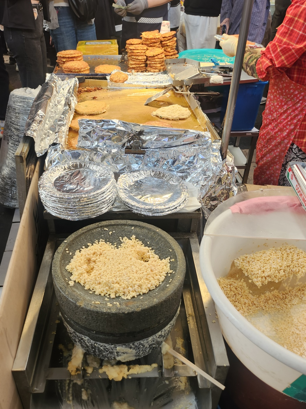 광장시장빈대떡