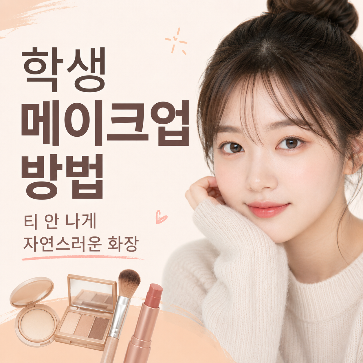학생 메이크업