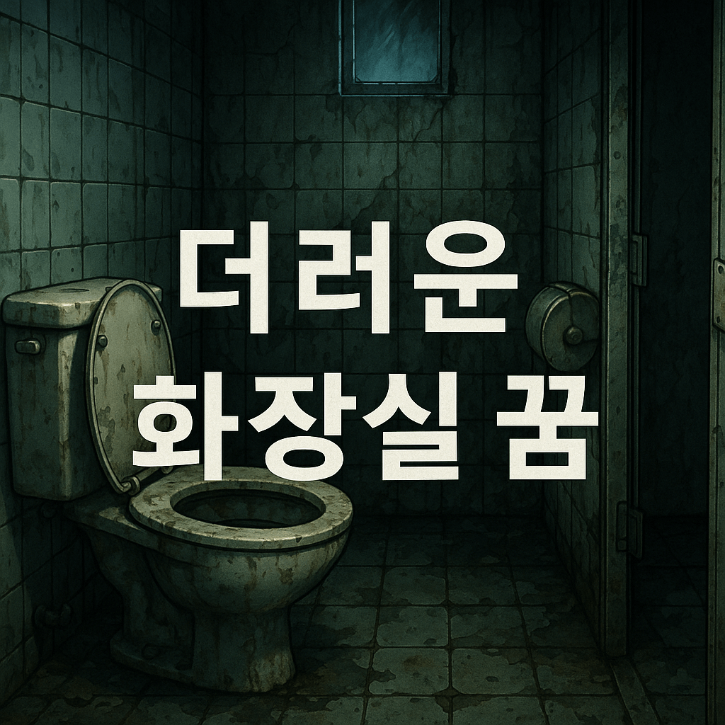 더러운 화장실 꿈 해몽