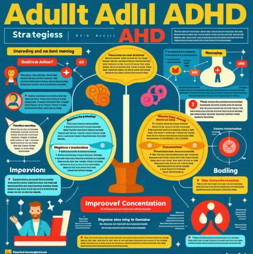 성인 ADHD 이해와 관리 집중력 향상 전략