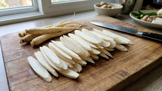 물기 제거 및 썰기