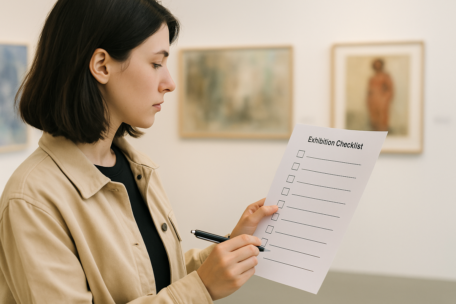 전시 보기 전 확인할 체크리스트
