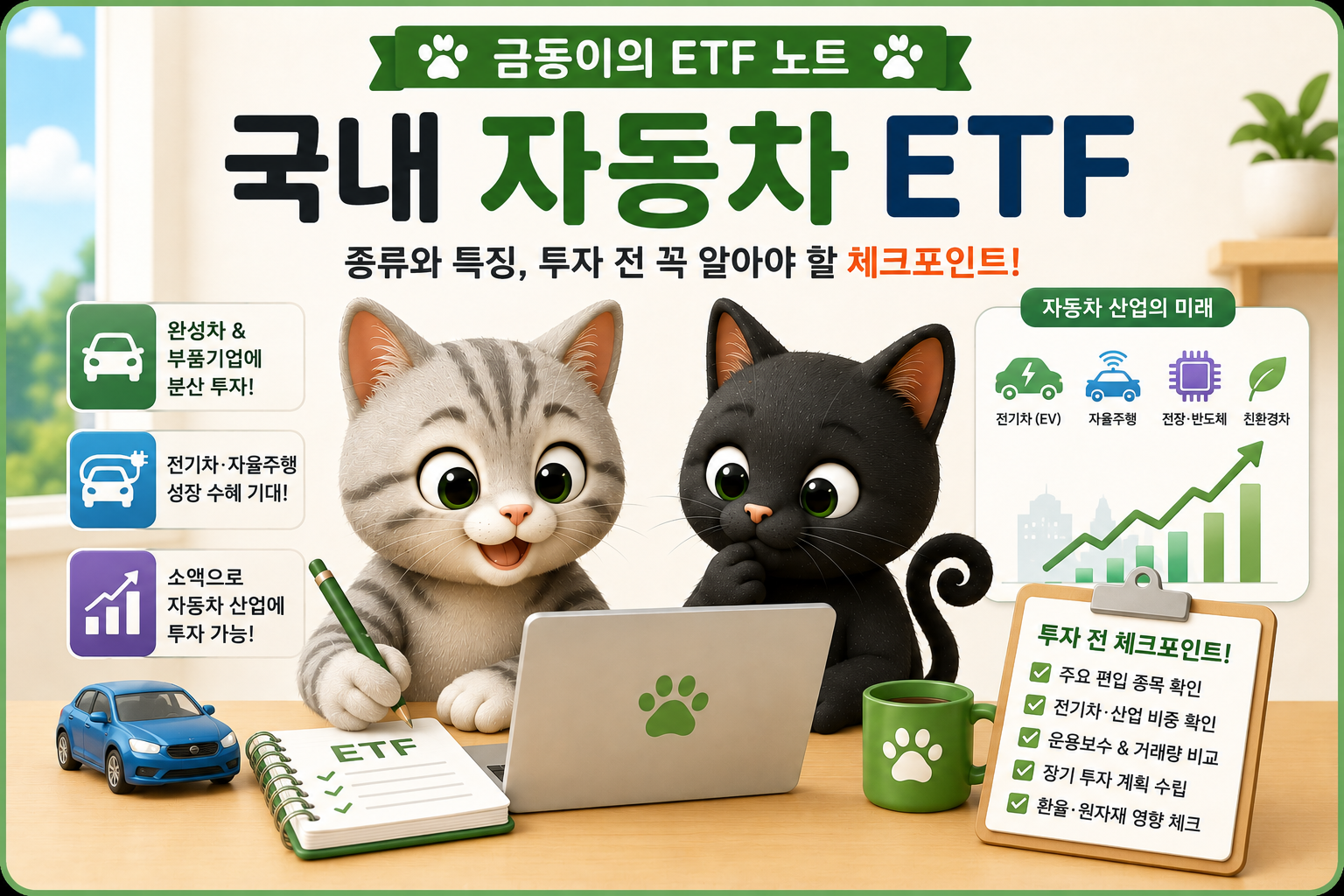 국내 주식ETF 자동차 관련 내용