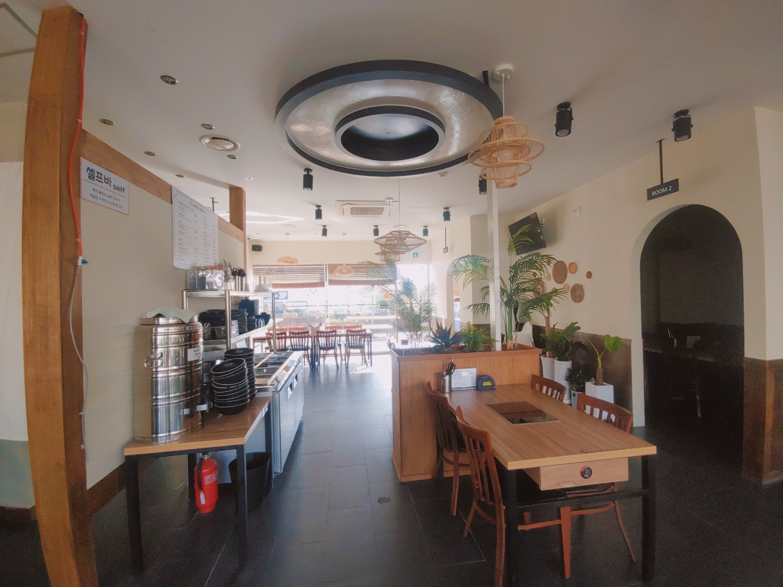 샤브당 2층 내부