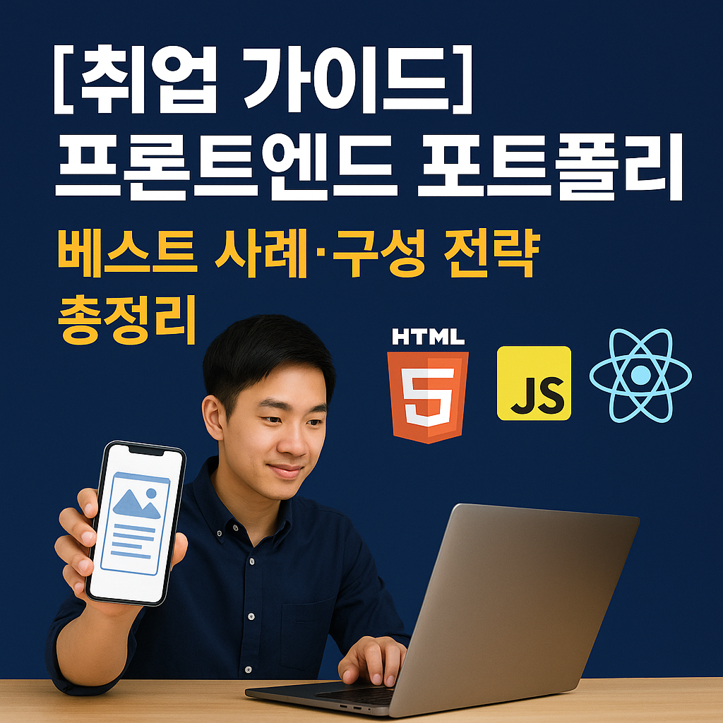 [취업 가이드] 프론트엔드 포트폴리오 ｜ 베스트 사례·구성 전략 총정리