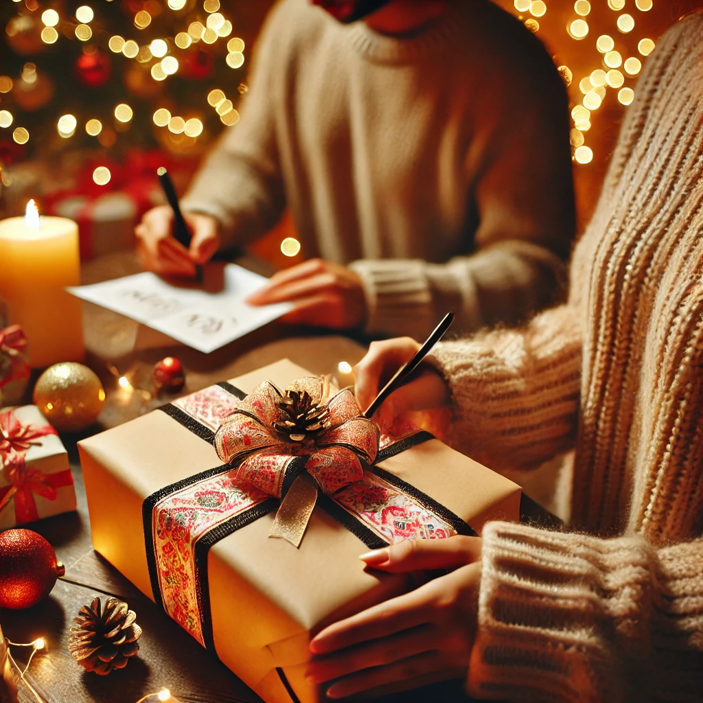 포장에 신경 쓰기