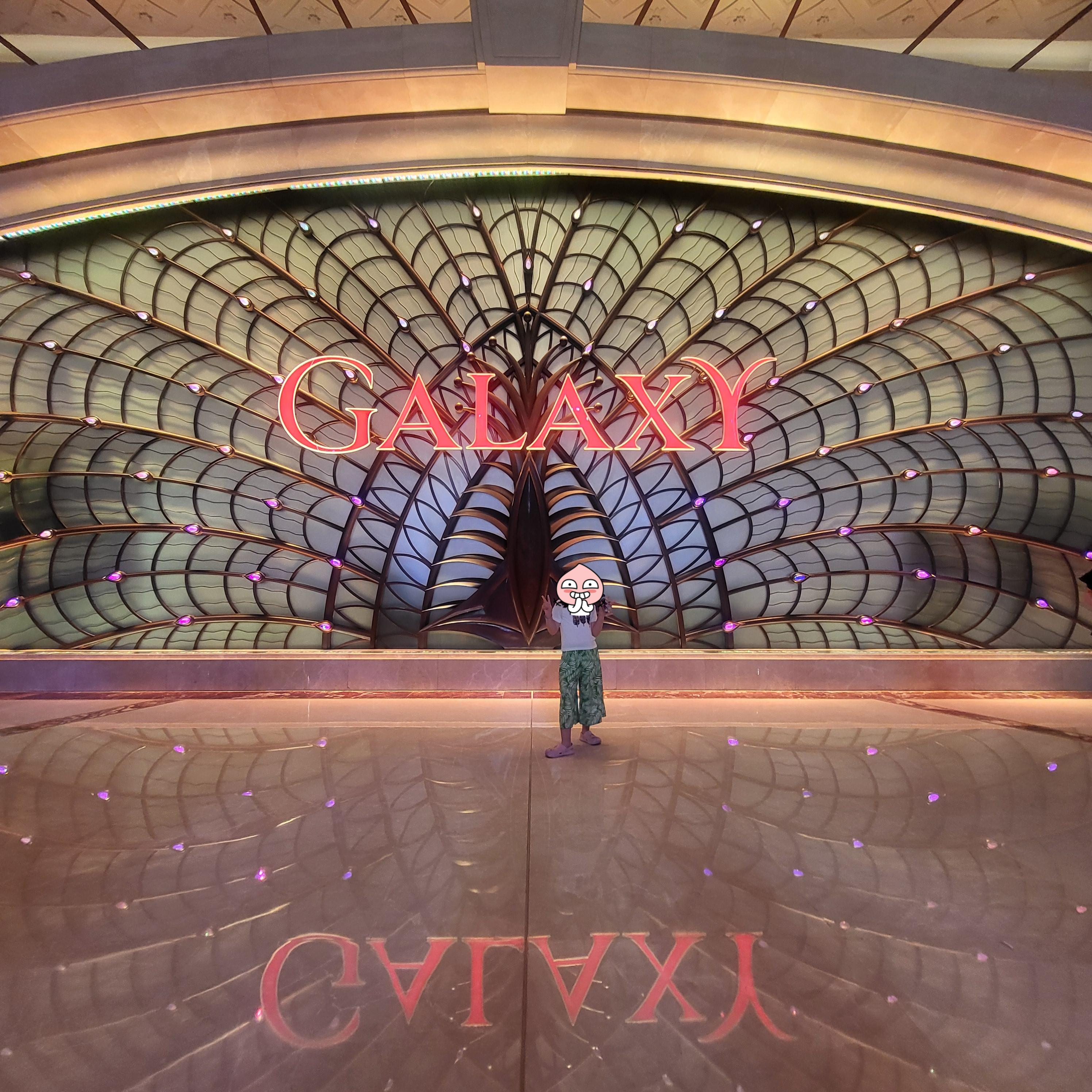 마카오 갤럭시 호텔 다이아몬드 쇼 시간 ! 아이와 함께 본 화려한 무료 공연