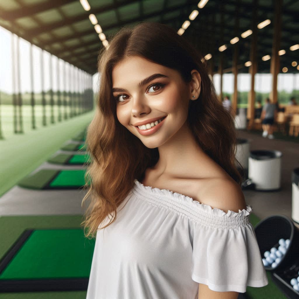 실내골프연습장 배경