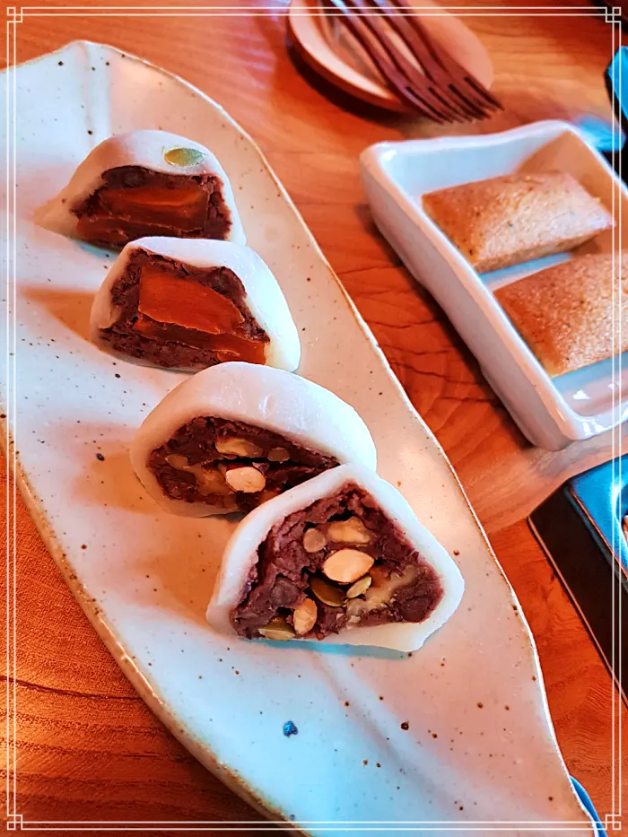 남양주, 팔당 맛집 한옥 디저트 카페, 과일 모찌, 찹쌀떡