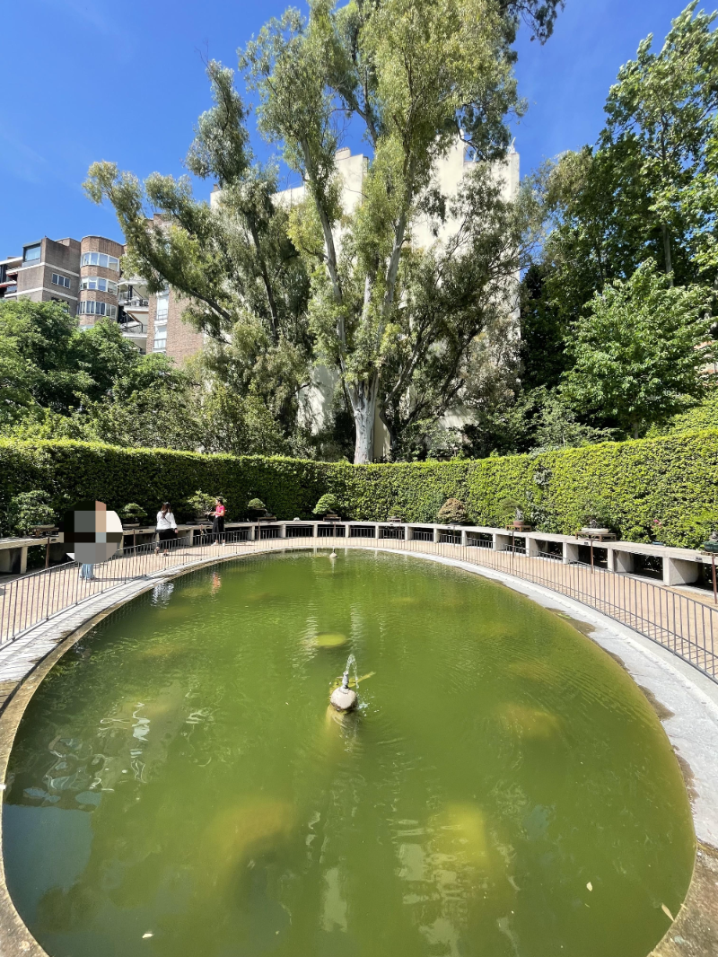 마드리드 왕립식물원 - 블라스 데 라자로 기념비