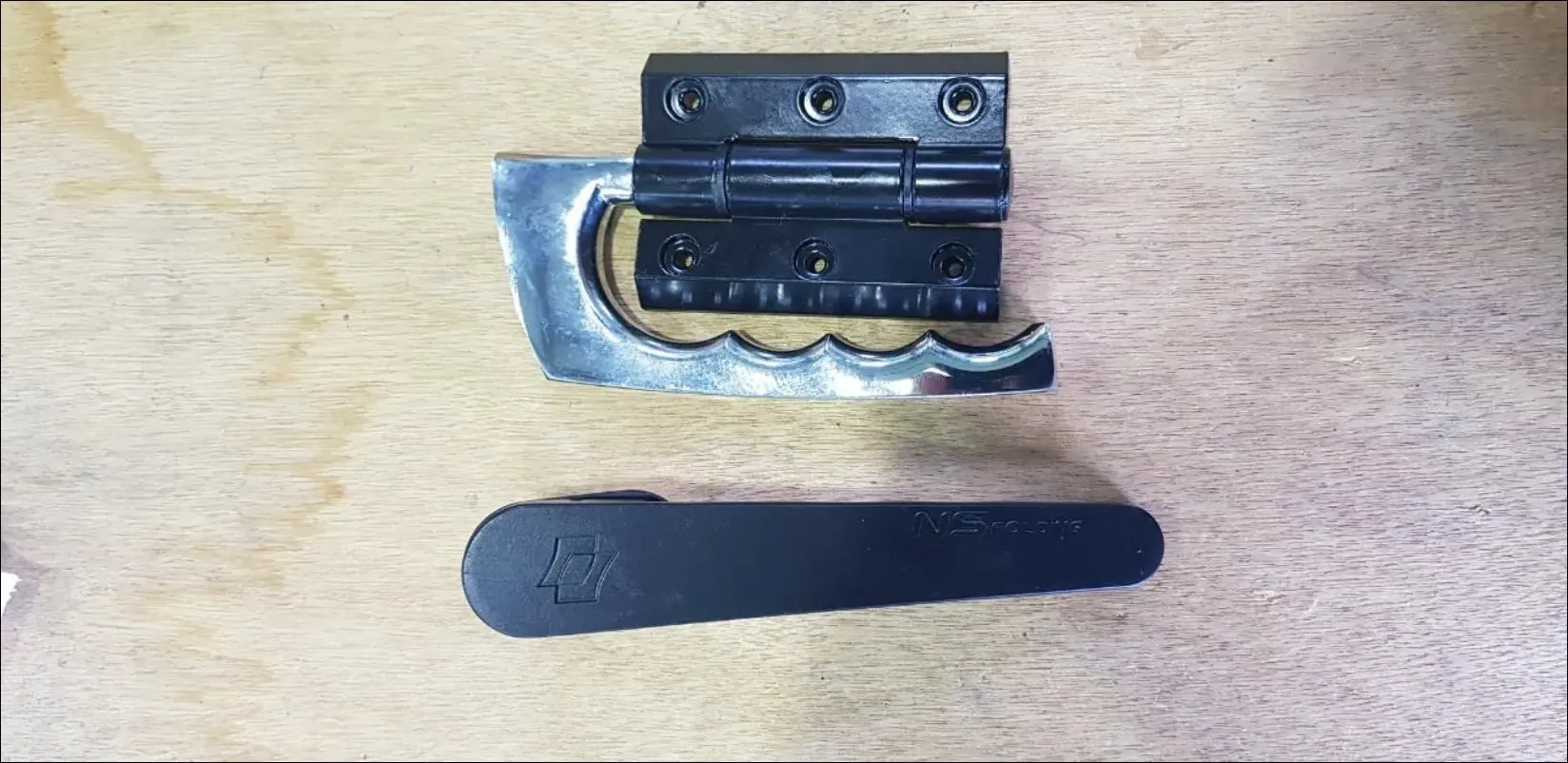 엔에스시스템폴딩도어 손잡이