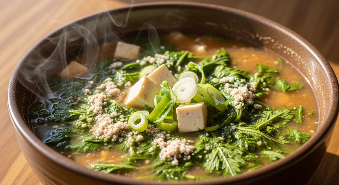 쑥국맛있게끓이는법