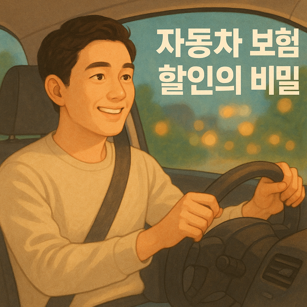 운전성향 보험료, 자동차 보험 할인 비밀