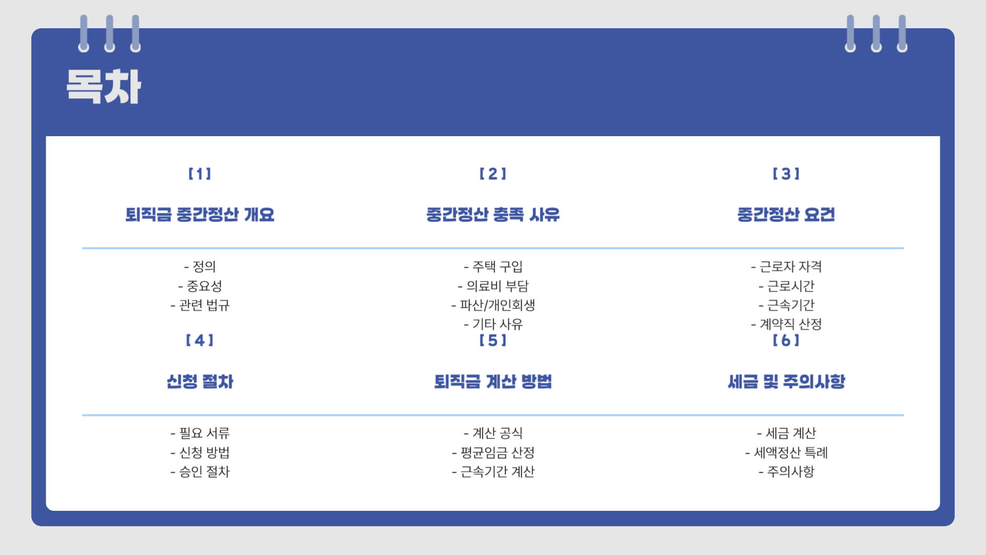 퇴직금 중간정산 사유 요건 세금 정산후 퇴직금 계산 방법