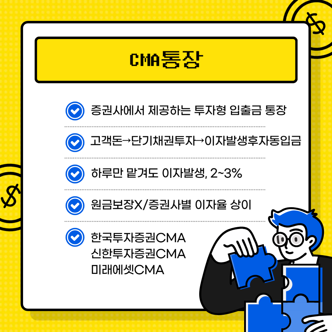 파킹통장 CMA통장 비교3