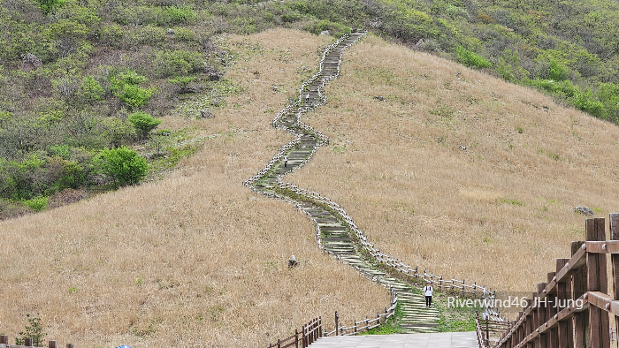 간월산 등산로 간월재 풍경