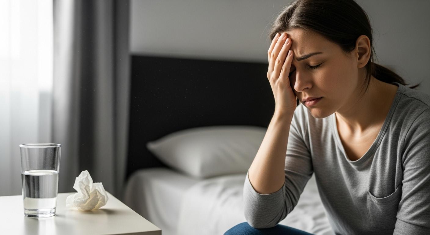 독감 증상 두통 어지러움