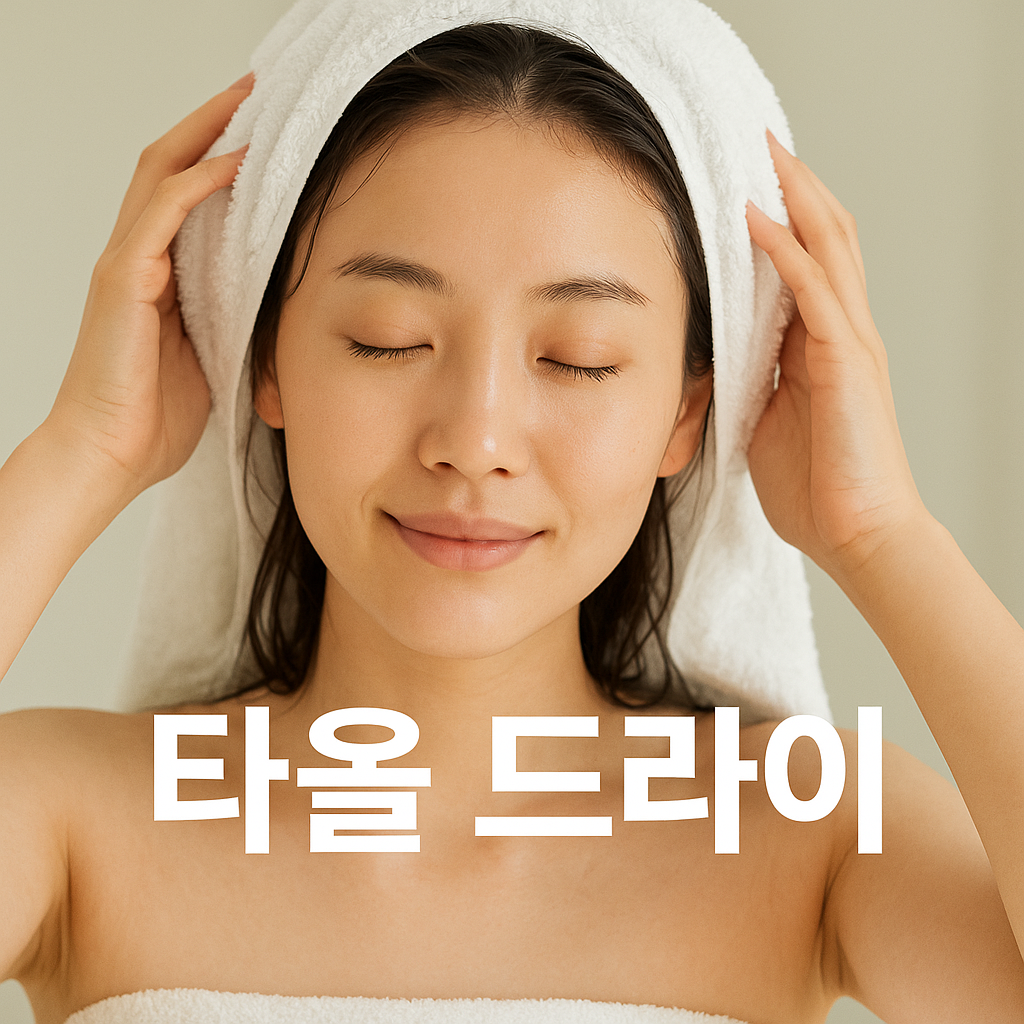 두피건조및 타올 드라이