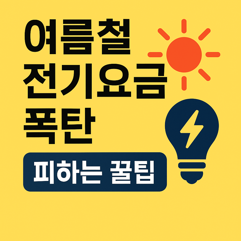 여름 전기요금 아끼기 대체텍스트 링크페이지 삽입