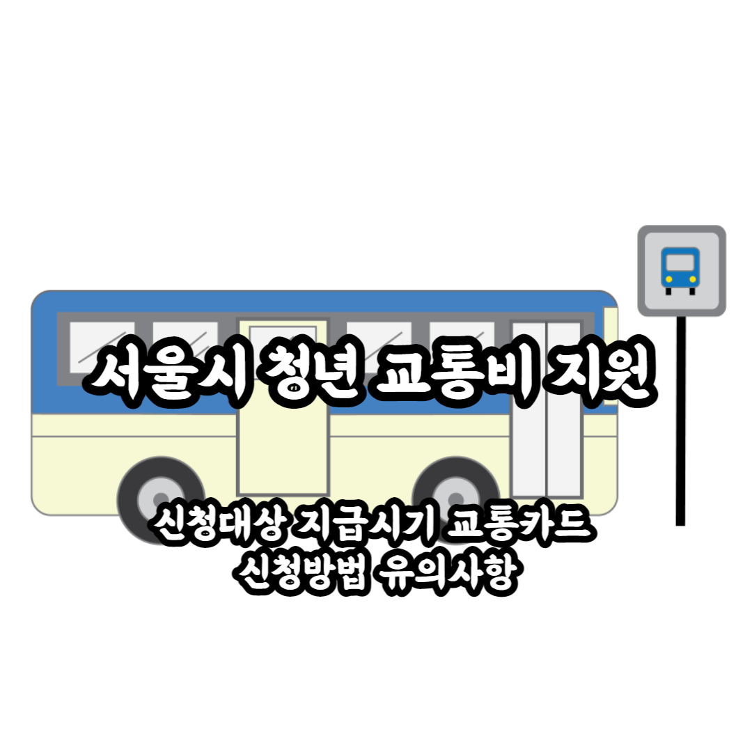 서울시 청년 교통비 지원