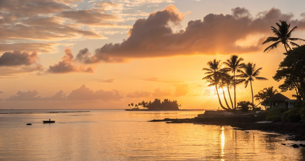 모리셔스 신혼여행