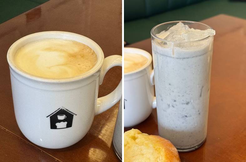 흑임자 스무디, 라테