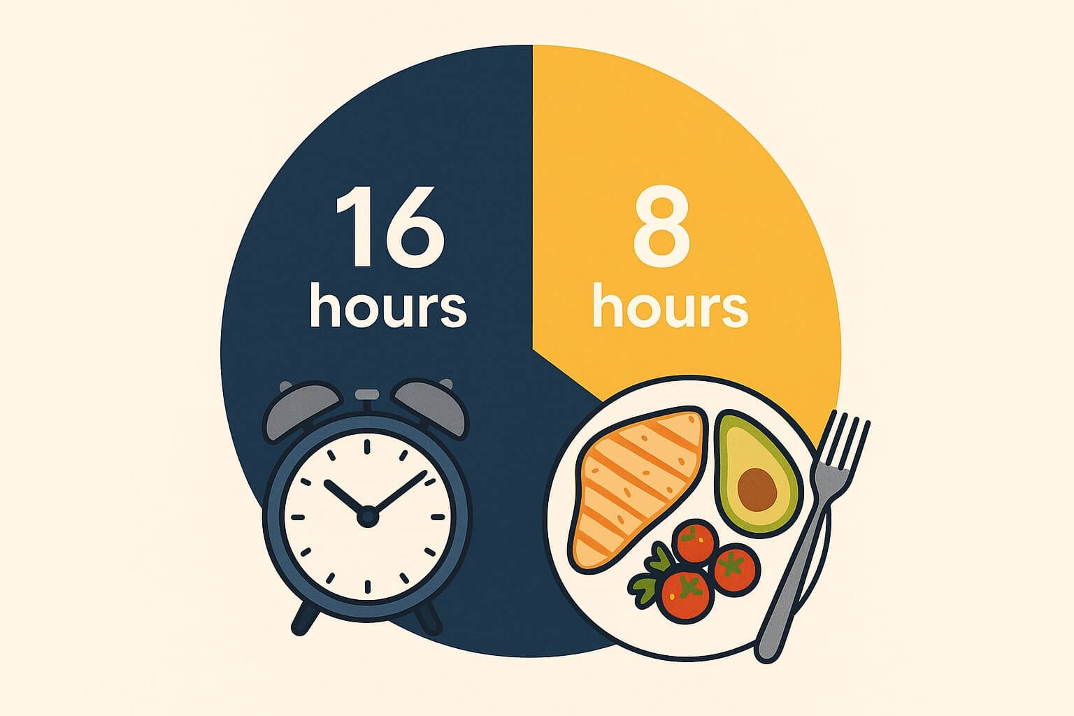 16:8 Intermittent fasting