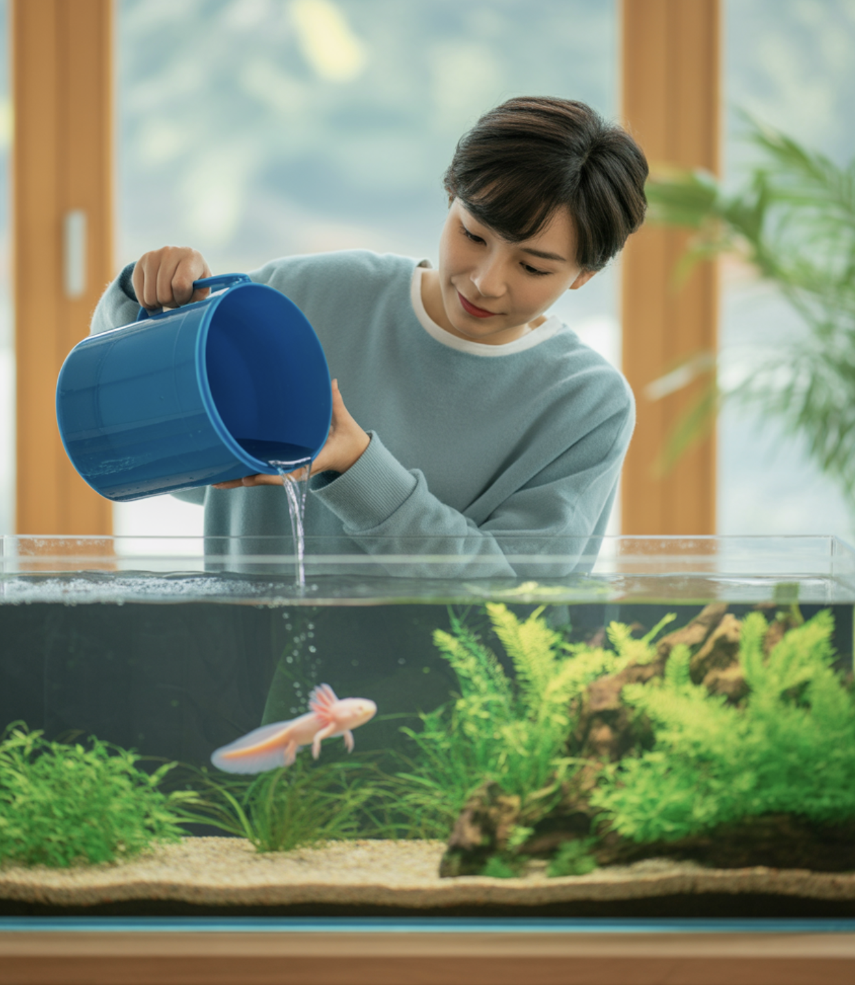 깨끗한 물을 지켜주세요 (수질 관리)