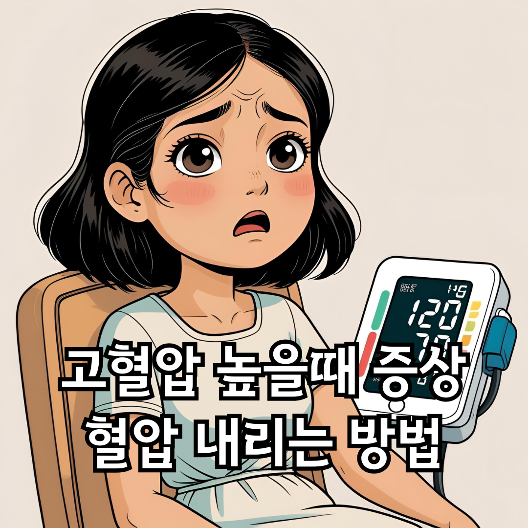 혈압높을때증상 무시하면 생기는 무서운 결과와 혈압내리는방법