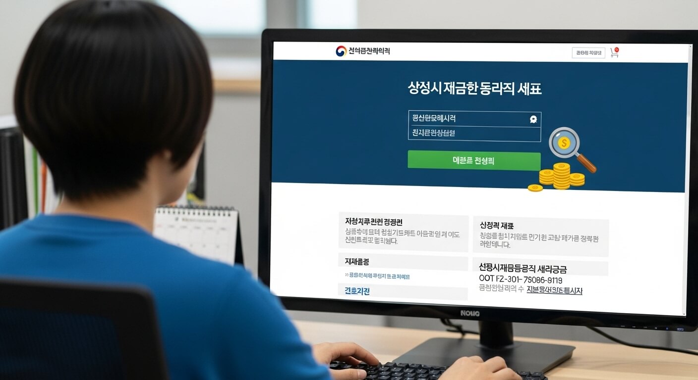 국민건강보험 환급금 조회