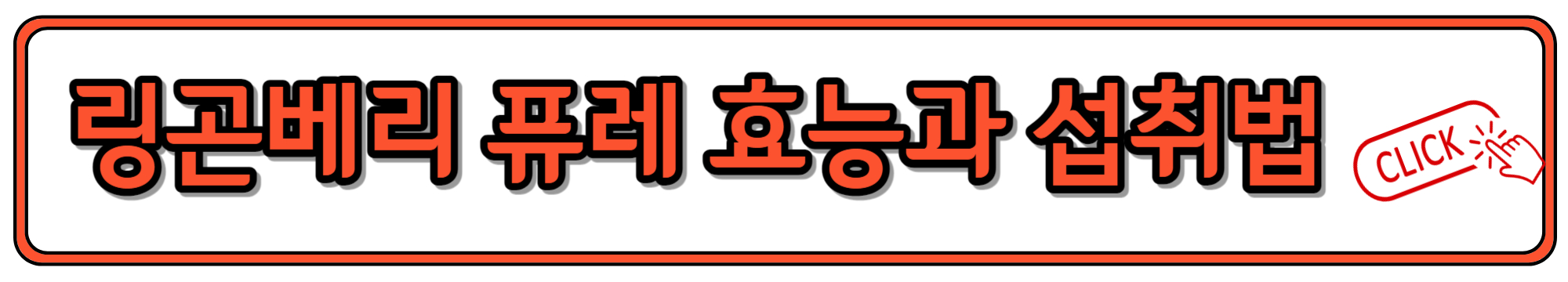 노년기 건강에 도움되는 링곤베리 퓨레 효능, 복용법
