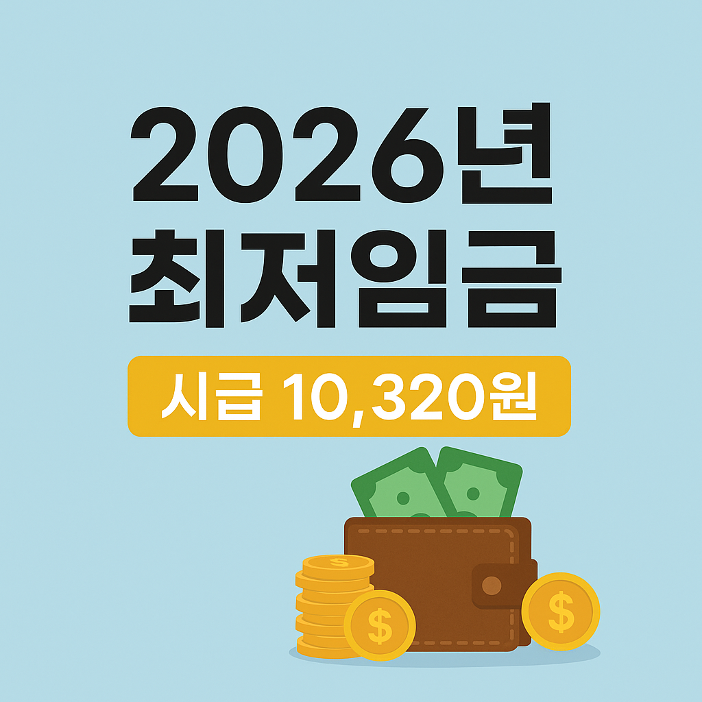 2026년 최저임금 시급