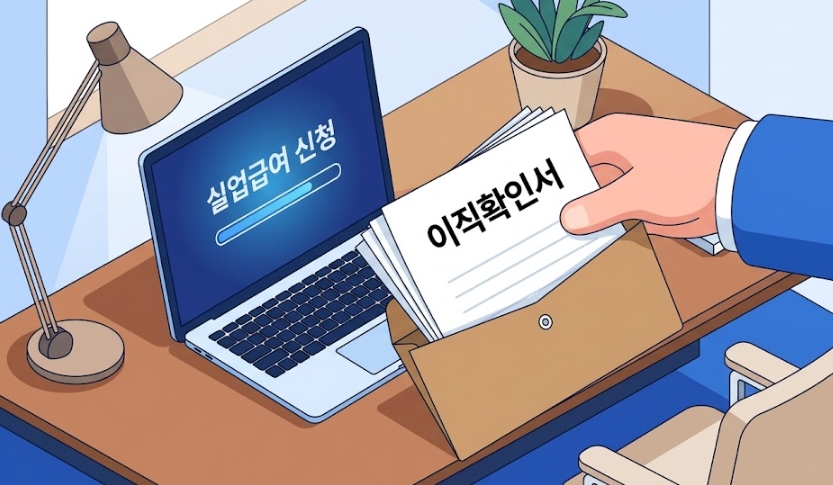 실업급여 신청 시 이직확인서 작성 방법