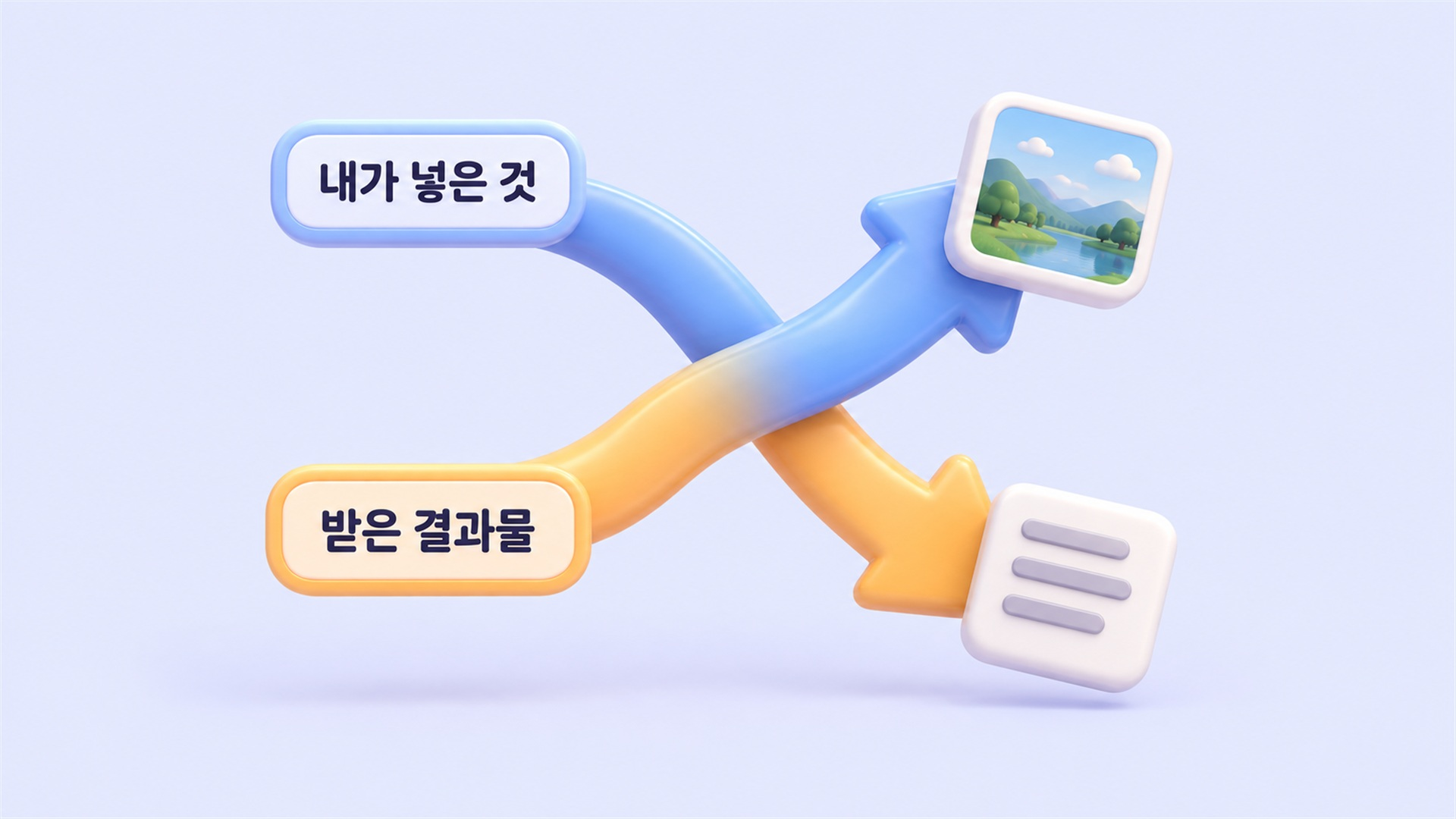내가 올린 자료와 받은 결과물이 갈리는 자리