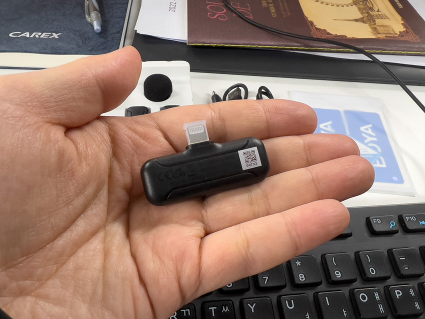 보야_핀마이크_수신기_뒷면