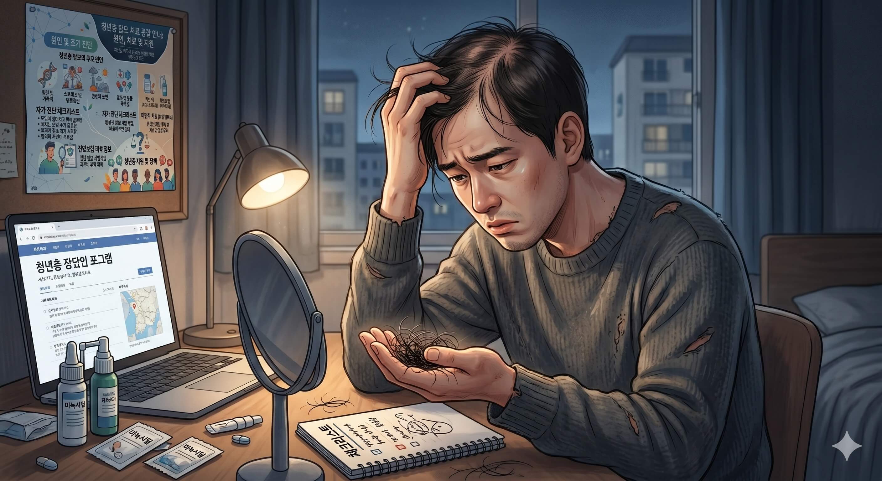 청년층 탈모치료 건강보험