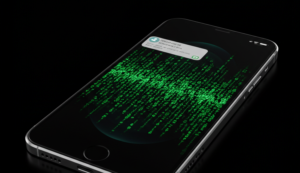 이미지 생성 아이폰 아이메시지 메트릭스 해킹