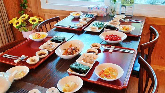 6시내고향 구례 지리산 팜스테이 산나물 밥상 맛집