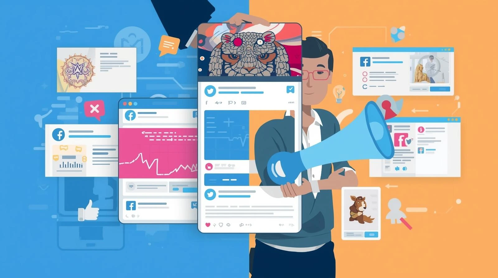 social media comparison