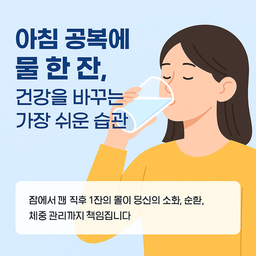 아침 건강 루틴