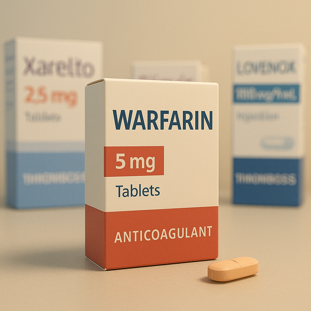 혈전제 의약품 개발과 와파린 관련 사진
