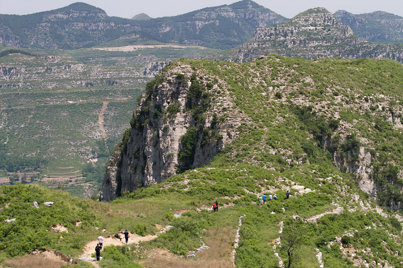 황하계 관광구의 태화산 정상 부근 트레킹 코스_Photo by Kim Sunghwan(Artageo)