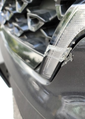 쏘렌토 헤드라이트 파손