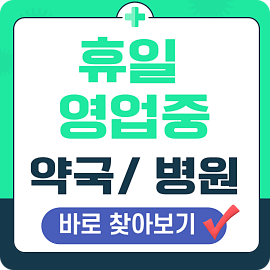 휴일 영업 중 약국