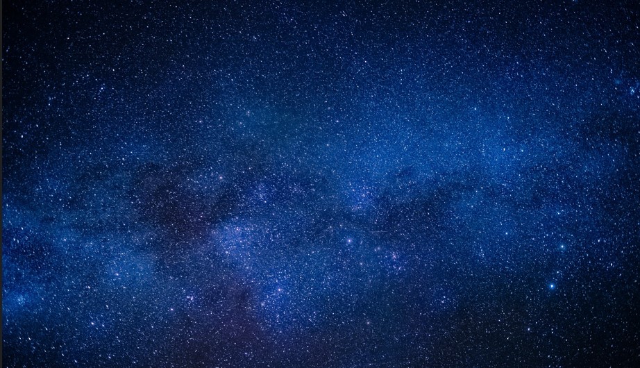 우주, 별, 은하계가 보이는 사진