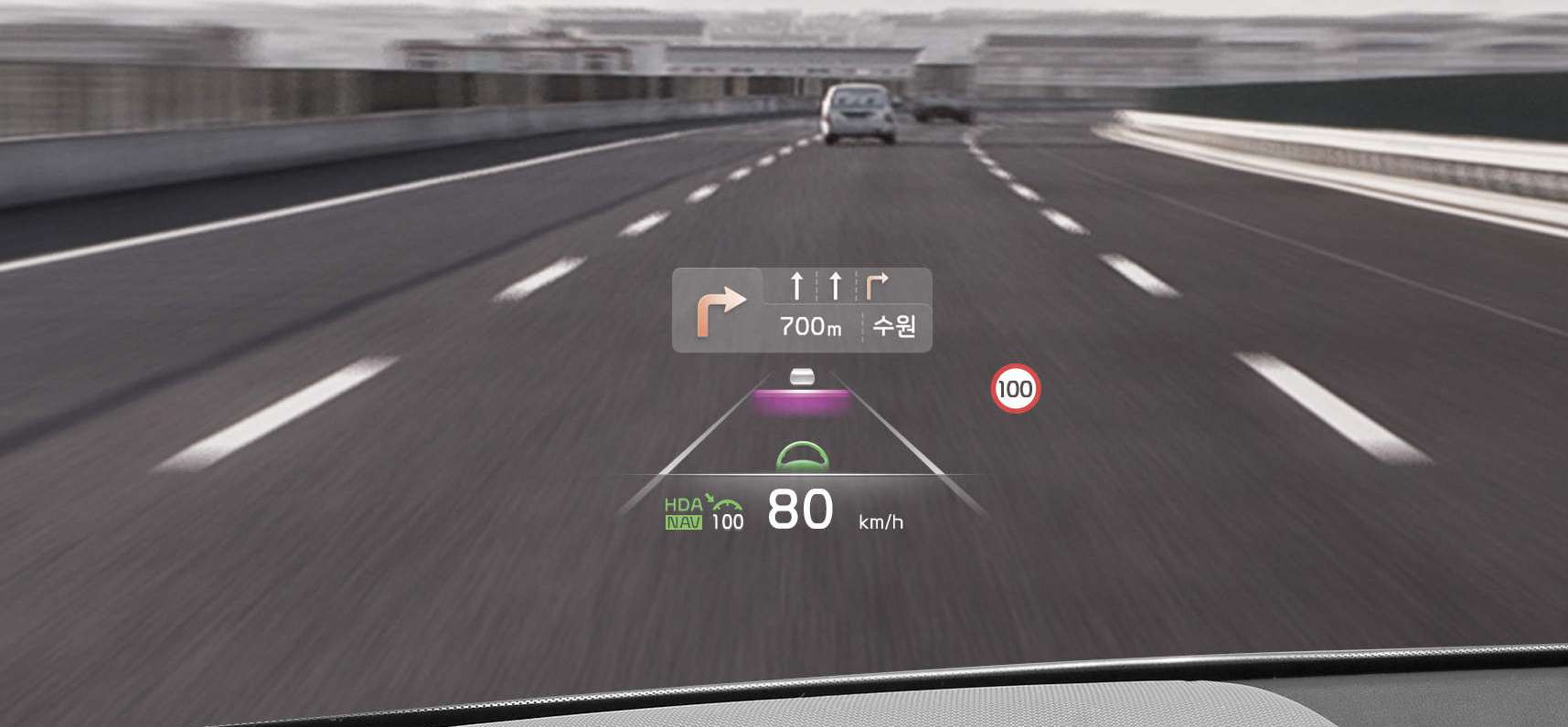 니로 하이브리드 HUD