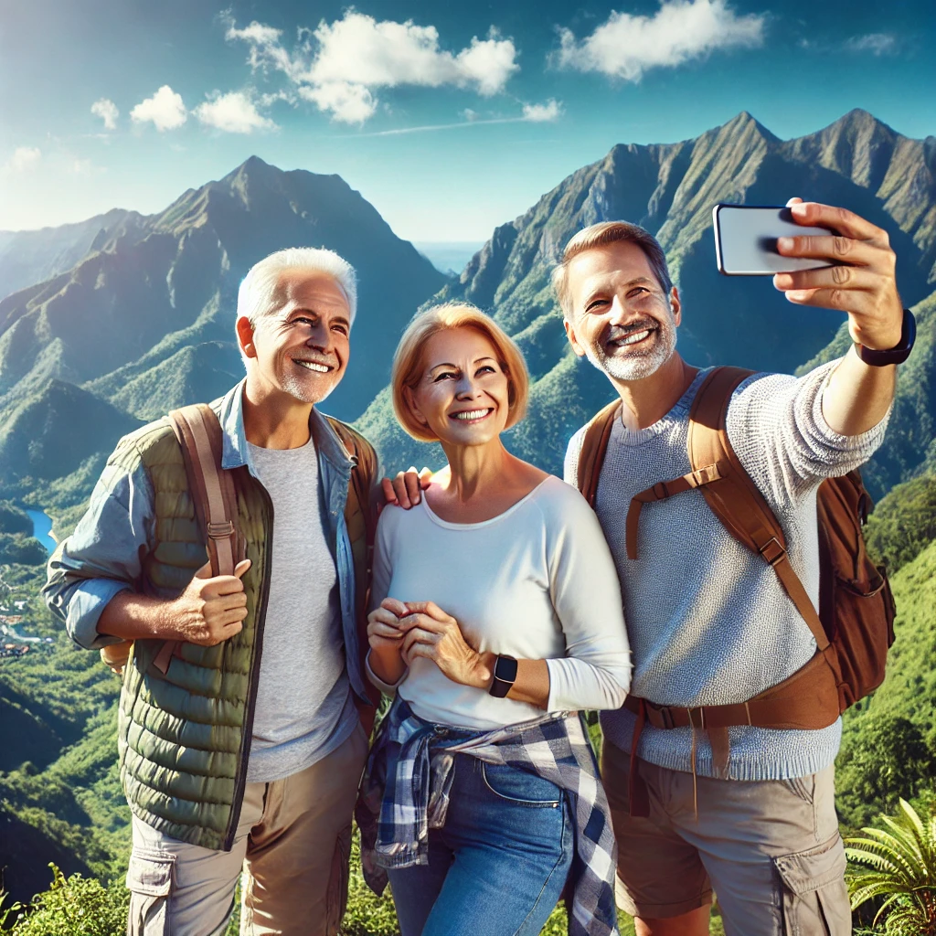 부모님과 여행사진